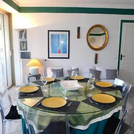 Superb T4 'port Aubernon' With Sea View Air Conditioningparking And Pool Apartment